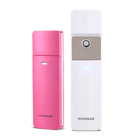 Mini Vaporizador Facial Portátil, Práctico Rociador de Agua para el Cuidado Personal, Inyector de Niebla Hidratante, Vaporizador Facial de Mano