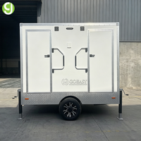 Remorque mobile Goeasy, toilettes mobiles, douche mobile avec climatisation et toilettes