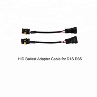 Câble adaptateur de ballast HID SANVI de haute qualité avec connecteur de ballast à anneau céramique pour faisceau de câbles de ballast D1S D3S vers ampoule