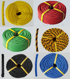3 Strands 4 Strands Plastic Rope <strong>Poly</strong> Rope for Fishing Marine Usage Packed in Coil - Product Image 6
