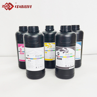 Encre UV à séchage rapide pour imprimante LED, pour verre, métal, plastique, bois, impression numérique, 1000 ml