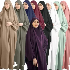 Wholesale Hijab liturgical wear Islamic Turkish Robe Dubai Muslim Standard Middle East abaya For women