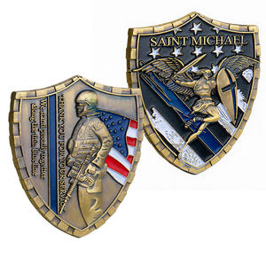 Pièce de monnaie commémorative vintage en métal, en forme de <span class=keywords><strong>casque</strong></span> de Spartan, décoration créative, souvenir de collection unique - Product Image 4