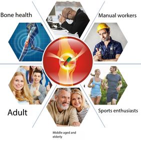 Venta al por mayor de una sola pieza Dropshipping glucosamina condroitina tabletas de calcio 60 tabletas suplementos de hierbas para aumentar la densidad ósea - Product Image 6