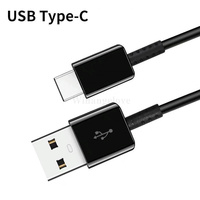 Cable de Datos USB C de 1m, Cable de Carga Tipo C para Teléfono, Cables para Samsung S8/S9