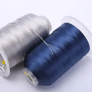 150D Polyester 3 strands 80# garment shoe leather sewing mercerized high strength polyester thread