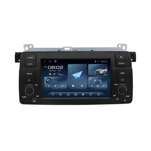 Android 13 Oem-Fit 7 Inch Touchscreen Autoradio Voor Bmw E46 M3 3 3 Series 318 320 Stuurwiel Bediening Auto Dvd Gps Speler