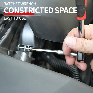 Llave de trinquete de acción rápida de alto torque de 24 dientes y destornillador de vaso - Diseño diagonal bidireccional, métrico, OEM, DIY - Product Image 5