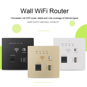 <span class=keywords><strong>Router</strong></span> Inalámbrico WIFI de 110V con Firewall, VPN y QoS para Hogar Inteligente, 300mbps Máx. Diseño de Montaje en Pared para Velocidad de Datos LAN - Product Image 2