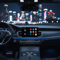 Lecteur multimédia automobile 1 Din 9 pouces avec système Linux, CarPlay autorisé, Android Auto, commande vocale, radio automobile OEM ODM