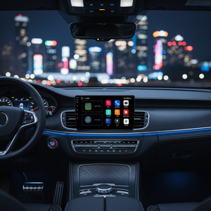 Reproductor Multimedia para Auto de 1 Din y 9 Pulgadas con Sistema Linux, CarPlay Autorizado, Android Auto, Control por Voz, Radio para Auto OEM ODM - Product Image 1