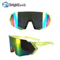 Lunettes de soleil spécialisées pour femmes unisexes avec logo personnalisé d'extérieur Fashion TR90 Lunettes de sport