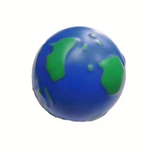Factory Supply Earth Globe Shape Stress Ball PU Soft Foam Promotional Ball - Product Image 6