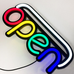 Biển Đèn Neon <span class=keywords><strong>Led</strong></span> Thu Ngân Dạ Quang <span class=keywords><strong>Acrylic</strong></span> Tùy Chỉnh Biển Hiệu Mở Theo Yêu Cầu Đèn Neon Trong Nhà - Product Image 3