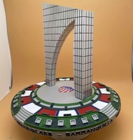 L'échelle architecturale en résine 3D sur mesure modèle des bâtiments miniatures Souvenir pour les articles cadeaux Style artificiel