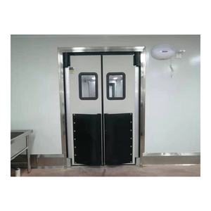 Portes <span class=keywords><strong>de</strong></span> cuisine <span class=keywords><strong>de</strong></span> restaurant durables au design moderne et bon marché avec fenêtre pour atelier <span class=keywords><strong>de</strong></span> <span class=keywords><strong>transformation</strong></span> des aliments - Product Image 5