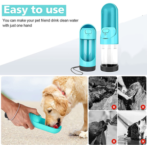 Botella de Agua Portátil 2 en 1 para Perros, Ideal para Viajes y Paseos - Product Image 2