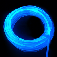 Éclairage LED à fibre optique latérale 1,0 mm 2,0 mm pour décoration automobile, étanche IP66, couleur RVB personnalisable, longueur ajustable, contrôle par application
