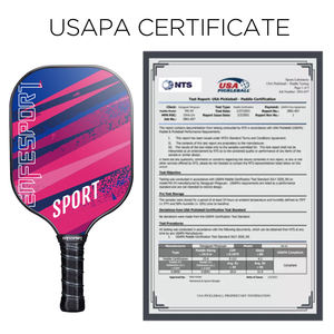 Usapa phê duyệt Pro IV 16mm 14mm Gen <span class=keywords><strong>4</strong></span> tfp bọt lõi với TORAY T700 sợi carbon Bề mặt pickleball mái chèo - Product Image 6