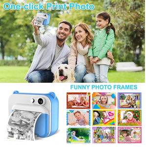<span class=keywords><strong>Appareil</strong></span> <span class=keywords><strong>photo</strong></span> instantané pour enfants, imprimante <span class=keywords><strong>photo</strong></span> vidéo HD 1080P, jouet avec écran de 2 pouces, <span class=keywords><strong>appareil</strong></span> <span class=keywords><strong>photo</strong></span> de <span class=keywords><strong>dessin</strong></span> DIY pour enfants, cadeau <span class=keywords><strong>d</strong></span>'anniversaire - Product Image 2