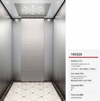 Syney 10-Personen-Personenlift Energie-und platzsparendes modernes Design AC Drive 800kg Preis