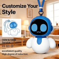 Funboxes Prévente Personnalisable Pendentifs de sac en peluche robot rembourrés de coton PP Cadeaux d'anniversaire Compagnon intelligent mignon IA Anti-stress