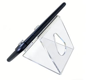 Soporte Acrílico para Teléfono Móvil, Transparente, Multiángulo Ajustable, Antideslizante, para Oficina y <span class=keywords><strong>Hogar</strong></span> - Product Image 5