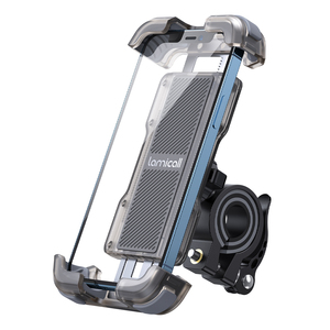 מתקן טלפון לאופניים חשמליים Lamicall BP03 נגד גניבה, סיבוב 360 מעלות, מחזיק טלפון לאופנוע, תפס עם זרוע גמישה, תמיכה, לוגו בהתאמה אישית, הזמנה בכמות גדולה - Product Image 1