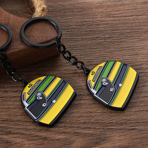 Nhà Máy Thiết Kế Xe Máy Mũ Bảo Hiểm Phim Hoạt Hình Keychain Charms Kim Loại Mềm Men Kẽm Vật Liệu Hợp Kim Tùy Chỉnh <span class=keywords><strong>Keyring</strong></span> - Product Image 4