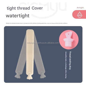 Nuevos calambres menstruales ideales Cuello Hombro Alivio del dolor Calentadores de manos de goma Botellas de agua caliente largas - Product Image 3