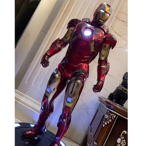 Statua Personalizzata di Iron Man <span class=keywords><strong>Marvel</strong></span> 1/2 Mk50, Scultura in Resina di Iron Man 110cm, Action Figure per Decorazione - Product Image 5