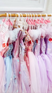 Lote de Vestidos de Princesa con Flores para Niñas, Verano 2026, Boutique de Fábrica, Tallas Variadas, Tul Transpirable, Calidad Impecable, Envío Inmediato - Product Image 4