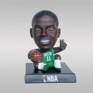 ROXGOCT Stock di basket stella del calcio <span class=keywords><strong>Bobble</strong></span> <span class=keywords><strong>Head</strong></span> ornamento giocattolo Kobe Curry Jor-dan James Shaking Custom Figure PVC Car CE - Product Image 5