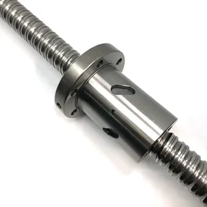 high working efficiency ball screw 3000mm 2505 ball screw with end machining