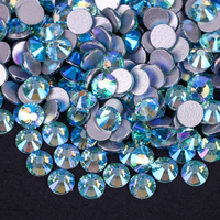 Strass en verre AB non thermocollants VC Wholesale Bling SS20 en vrac pour robes, ongles et accessoires de t-shirts