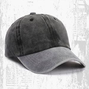 American Style High-quality Washed 100% Cotton 6-panel Baseball <b>Cap</b> Custom logo Color-block Adjustable <b>Men</b> Women Baseball <b>Cap</b> - Product Image 2