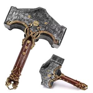 Réplica de Mjolnir, el Martillo de Thor, de Resina y Fibra de Vidrio, para Cosplay, de God of War - Product Image 1