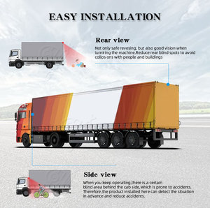 Heavy-Duty IR tầm nhìn ban đêm xe tải sao lưu máy ảnh không thấm nước xe chiếu hậu đảo ngược với 1 năm IP68 bảo hành cho xe buýt gặt đập - Product Image 5