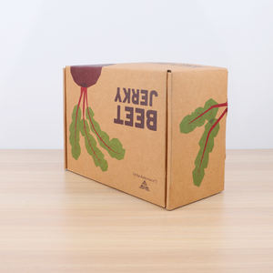 Diseño libre Logotipo personalizado Fabricante de cartón Caja de correo corrugado Kraft Cajas de envío Embalaje Entrega Caja de envío de cartón - Product Image 6