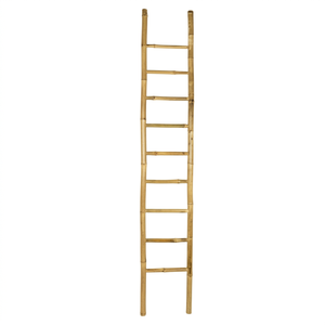Échelle en bambou naturel écologique en gros pour la décoration intérieure et extérieure des maisons tropicales et les présentoirs de jardin - Product Image 1