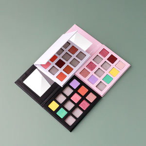 ظل جفون بعلامة تجارية مخصصة خالي من القسوة وبجودة عالية نباتي عاري بألوان زاهية لوحة ظل جفون بعلامة خاصة ظل عيون لامع - Product Image 3