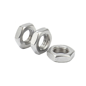 Hot bán ASME/ANSI b18.2.2 thép không gỉ 304 316 Hex <span class=keywords><strong>Nuts</strong></span> mứt <span class=keywords><strong>Nuts</strong></span> hình lục giác mỏng <span class=keywords><strong>Nuts</strong></span> - Product Image 5