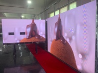 Pantalla LED de vídeo P5, vídeo HD gratuito, película callejera, pantalla LED montada en calle, pantalla de vídeo, publicidad