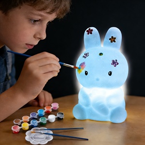 EPT Creatieve <span class=keywords><strong>DIY</strong></span> Graffiti Vinyl Nachtlamp Kit Schilderset met Lichtknop Batterij Inbegrepen Educatief Creatief Speelgoed - Product Image 1