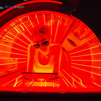 Lit de luminothérapie infrarouge pour tout le corps 633nm 810nm 850nm 940nm, photobiomodulation corporelle complète pour usage en centre de réadaptation
