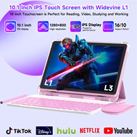 Tablette Android 10,1 pouces, 18 Go de RAM, 128 Go de stockage, Wi-Fi 5G, Bluetooth 5.0, batterie 6000 mAh, GPS, appareil pour le travail, le bureau et l'apprentissage