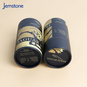 หลอดกระดาษบรรจุภัณฑ์พิมพ์ลายสีแบบกําหนดเองย่อยสลายได้ทางชีวภาพคุณภาพสูงพร้อมฝาปิด - Product Image 2