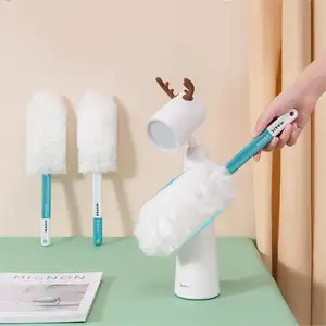 Lazy Cleaning Dead Corner Electrostatic Dust Removal Brush Extended Retractable Multifunctional Easy To Clean Crevice Duster
