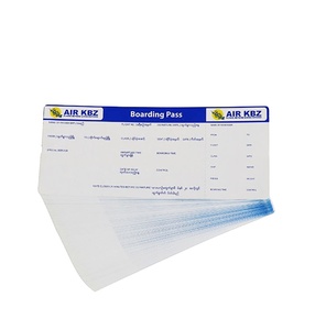 Etiquetas Personalizadas para Boletos <span class=keywords><strong>de</strong></span> Avión y Tarjetas <span class=keywords><strong>de</strong></span> Embarque, Papel Offset, Muestra Gratuita - Product Image 6