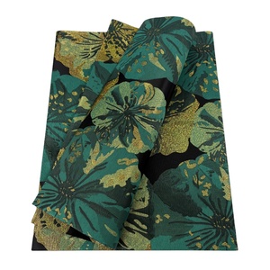 Tela Atiku de Alta Calidad de Fábricas Nigerianas Aso Oke, Pañuelo para la Cabeza para Mujeres Africanas - Product Image 3